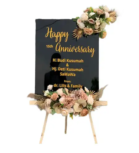 Papan Bunga Akrilik Senggarang